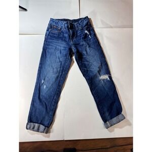 Polo Ralph Lauren Sullivan Slim Jeans Distressed Blue Size 10‎